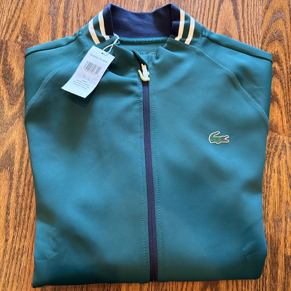 SOLD Men’s Lacoste Track Jacket New with Tags